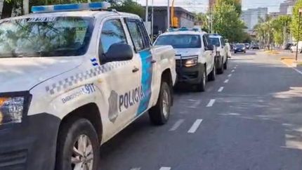 El delincuente se tiroteó con la Policía.