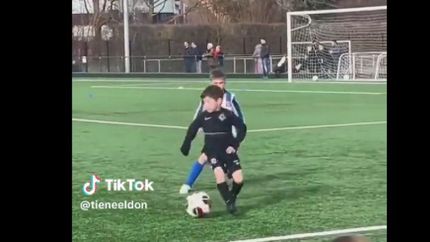 Un supuesto video de Mateo Messi provocó furor en las redes sociales.