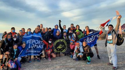 29 deportistas lomenses participaron de la carrera.