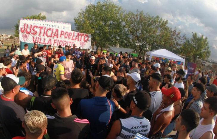 El homenaje fue este domingo.