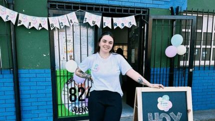 Cami creo un espacio para colaborar con su querido barrio. Cami creo un espacio para colaborar con su querido barrio.