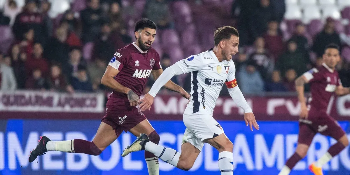 Lanús enfrentó a LDU por Copa Sudamericana.