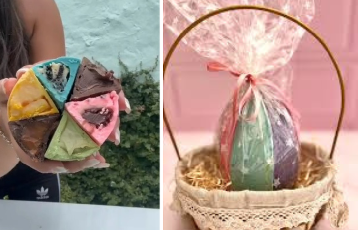 Una propuesta distintas: los huevos de pascua en gajos que son tendencia 2026.