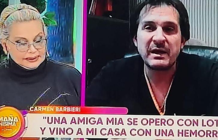 No dio nombres, pero aseguró que se trata de una persona del medio.