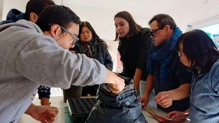 En vacaciones realizan actividades recreativas.