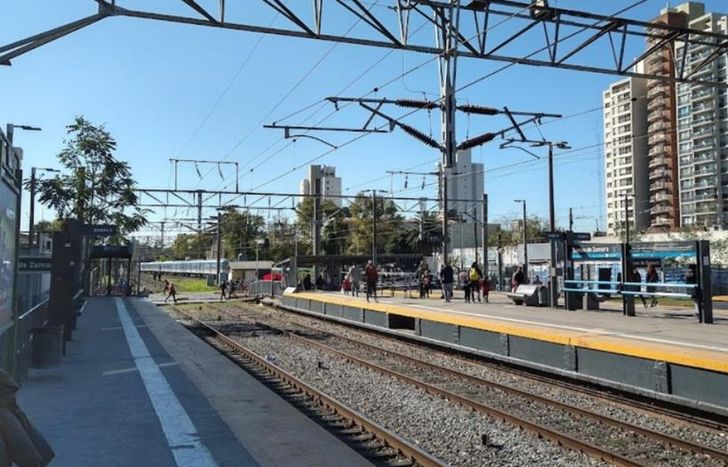 El hecho ocurrió en la estación de Lomas.