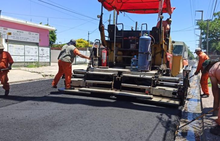 Las cuadrillas ya finalizaron las obras en 15 cuadras.