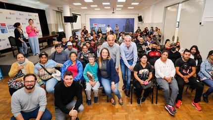 El encuentro se realizó en el Salón Eva Perón del Municipio.