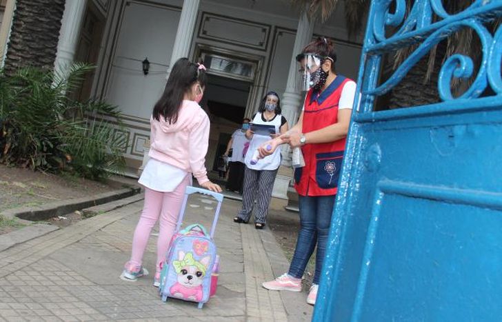 Volver al cole después de un año.