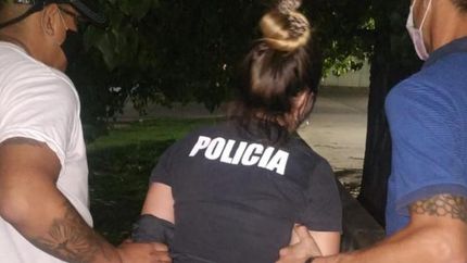 Fue detenida este martes en el Coto de Ezeiza.