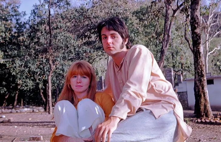 Paul McCartney junto a su novia de los 60.&nbsp;