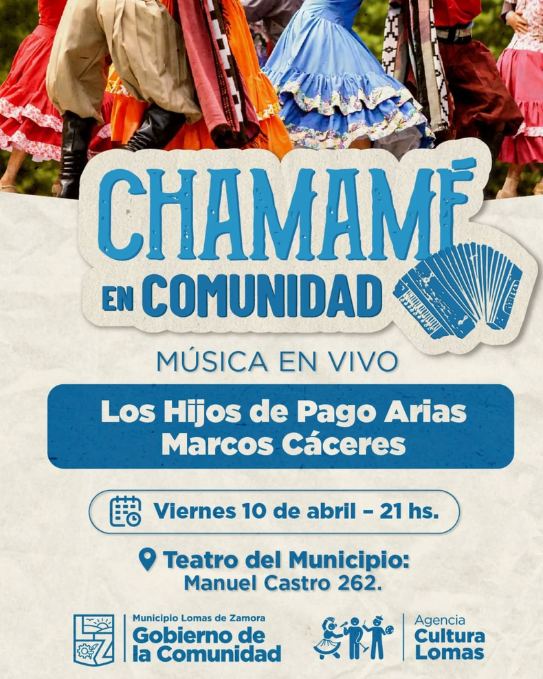 Chamamé, en Lomas de Zamora. 