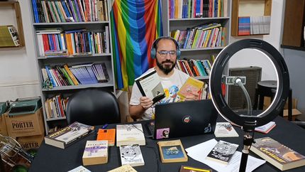 Pablo Ruocco, en uno de sus seminarios virtuales. Pablo Ruocco, en uno de sus seminarios virtuales.