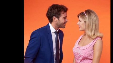 nicolas cabre y laurita fernandez, juntos en escena