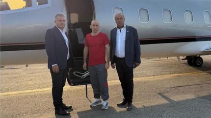 Nahuel Gallo, liberado en Venezuela. Nahuel Gallo, liberado en Venezuela.