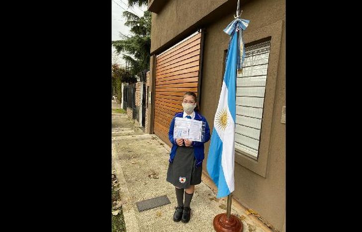 Participaron 43 chicos de los cuartos grados de la escuela.