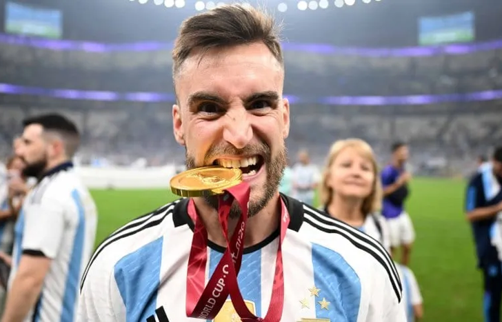Nicolás Tagliafico, top con la Selección Argentina.