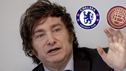 Javier Milei reveló las intenciones del Chelsea de comprar a Lanús.