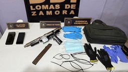 Elementos incautados por la DDI de Lomas de Zamora.