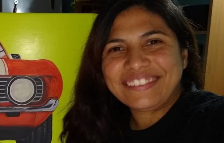 Lila Escudero hizo del arte su refugio y su estilo de vida.