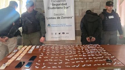 El operativo estuvo a cargo de la Gendarmería.
