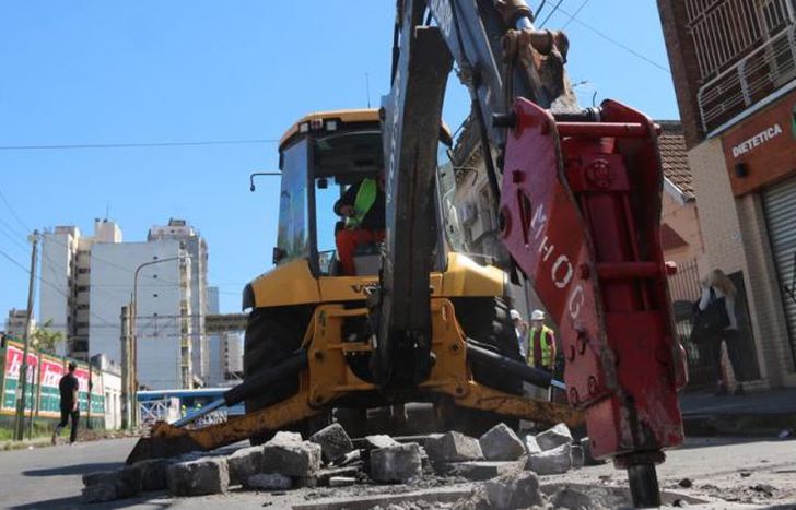 Esta semana se iniciaron las obras en Loria-Ayacucho.