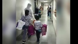El emotivo mensaje de una enfermera del Gandulfo luego del alta de dos chicos por Coronavirus