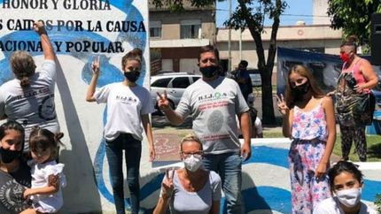 Las familias participaron del encuentro.