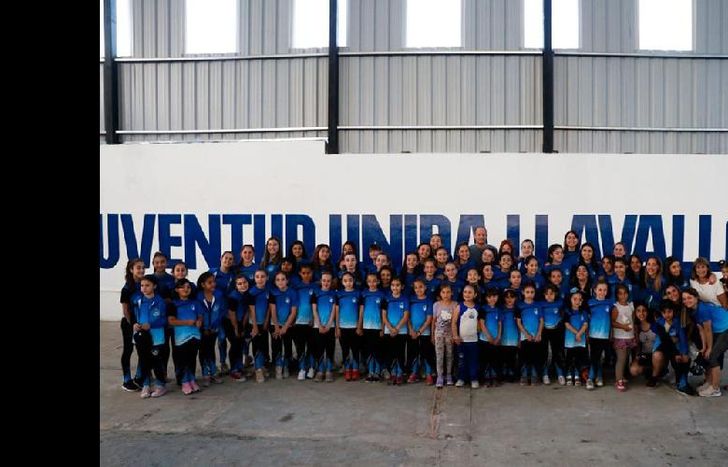 los deportistas del club participaron del emotivo encuentro junto a sus familias y profes.