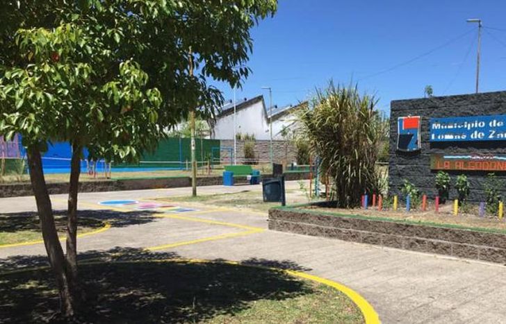 Así quedó la Plaza después de los arreglos.