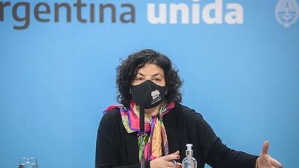 Vizzotti cuestionó ante la OMS la distribución de las vacunas.