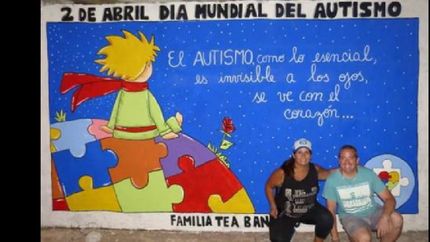 Ya terminaron el primer mural, pero necesitan pinturas para continuar con la iniciativa.