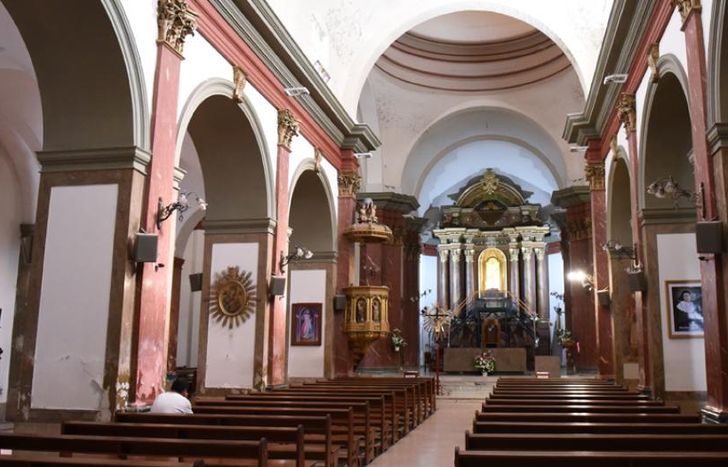 El costo de la Virgen de la Paz fue de $25.000.