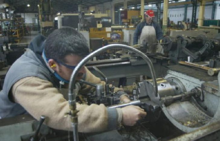 metalmecánica fue una de las más golpeadas el mes pasado.