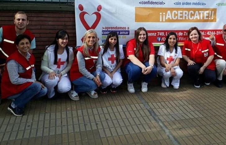 Los voluntarios de la Cruz Roja recibirán las donaciones.