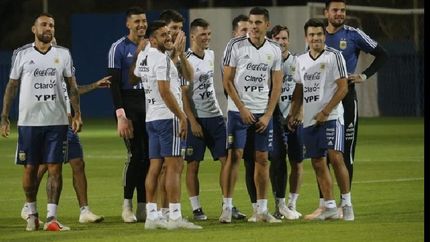 Lionel Scaloni paró una formación con 10 jugadores pensando en el clásico del martes frente a Brasil.