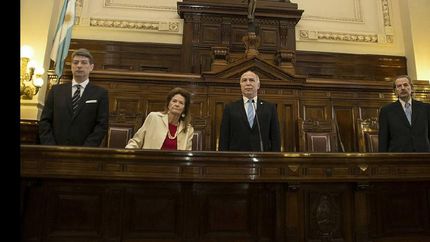 zzzznacp2NOTICIAS ARGENTINAS BAIRES, JUNIO 29: La Corte Suprema tomó juramento a Horacio Rosatti como ministro del tribunal. Foto NA: CIJzzzz