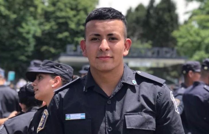 El policía fallecido.