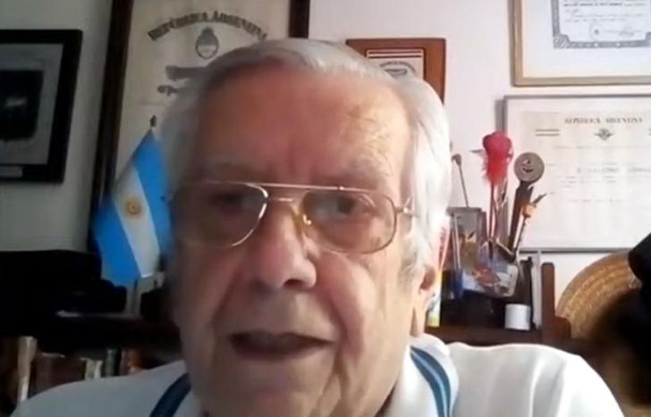 Guillermo Domínguez Matheu, uno de los cuatro imputados que declaró hoy ante el Tribunal.
