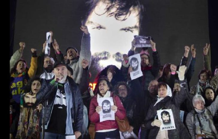 Sergio fue el principal orador del acto.