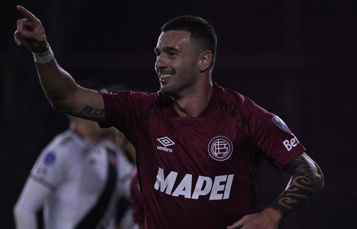 Ramiro Carrera fue la figura de Lanús en la victoria ante Vasco Da Gama.
