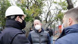 Ayer comenzó la última etapa del plan en Lomas Centro.