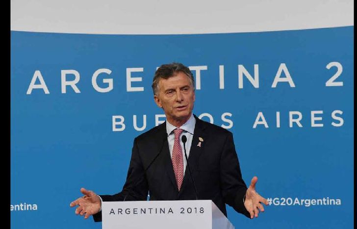 Macri dio la conferencia de cierre del encuentro.