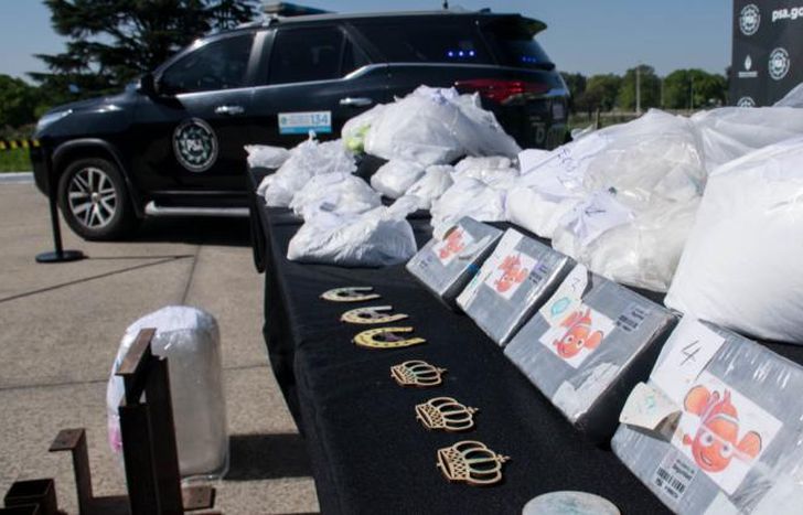 Usaban la imagen de Nemo para esconder la cocaína.