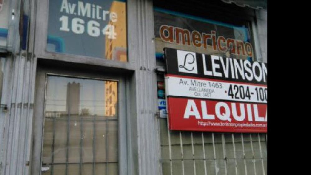 Cae fuerte la demanda de alquileres de locales comerciales en Avellaneda
