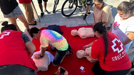 La jornada es abierta para la comunidad y la organiza la Cruz Roja de Lomas. La jornada es abierta para la comunidad y la organiza la Cruz Roja de Lomas.