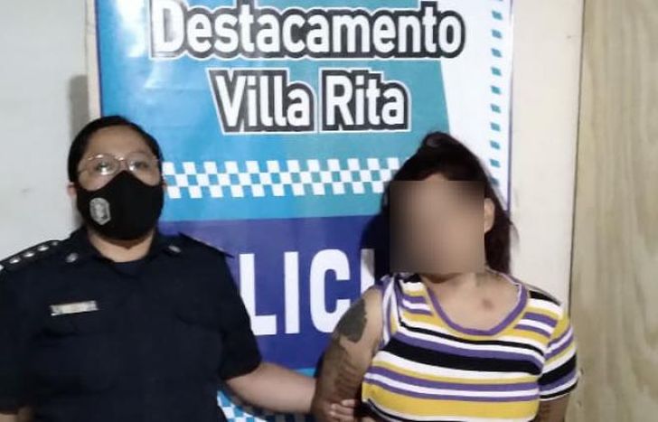 Detuvieron a la jefa de la banda.
