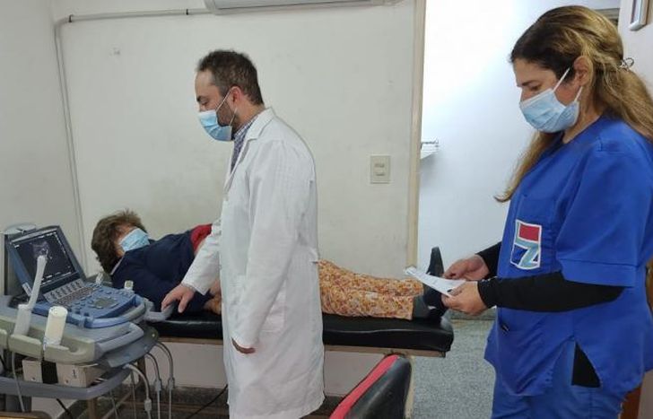 El operativo se llevó a cabo en el Hospital Alende.