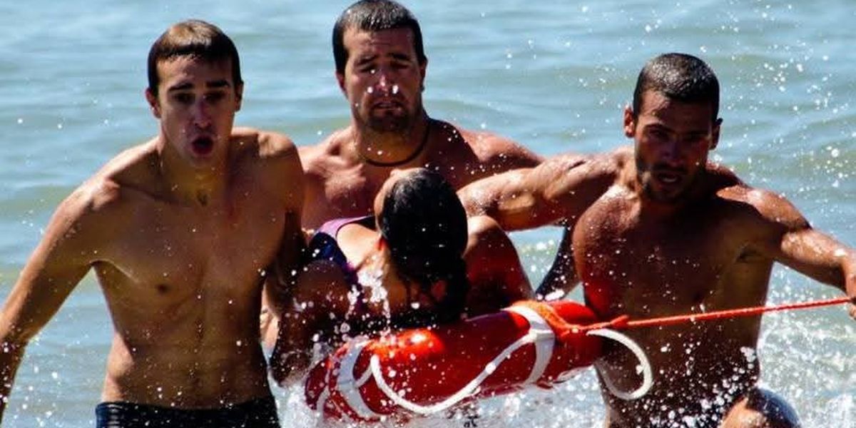 El guardavidas de Lomas que le salvó la vida a un nene en Mar del Plata.
