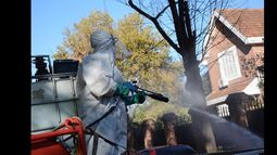 El Municipio continúa con acciones preventivas en los barrios.